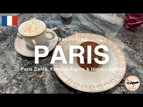 【パリ旅行Vlog】定番観光と人気カフェを1日で巡る