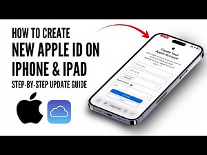 How to Create a NEW Apple ID on iPhone or iPad 2025 | Step by Step Setup