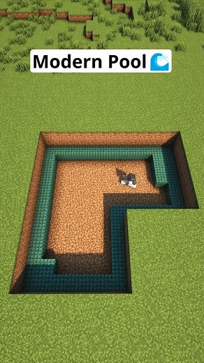 6.1K views · 160 reactions | Minecraft Modern Pool #minecraft #minecraftbuilding #minecraftbuilds #minecrafttutorial #minecrafters #minecraftpe #minecraftbuildings #minecrafthouses | AddOns Maker | Facebook