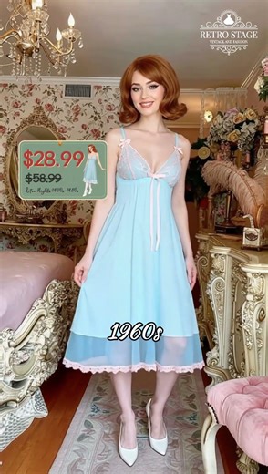 Last Chance! Vintage Nightgowns Up To 70% Off (Limited Stock Alert)#sleepwear #pajamas #nightgown