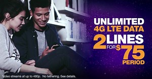 309K views · 218 reactions | Your potential’s unlimited at school. Switch to the BEST unlimited deal in wireless. Get two lines of unlimited 4G LTE data for just $75, period. | Metro by T-Mobile | Facebook