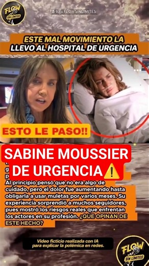 Sabine Moussier y el dolor que marcó sucarrera
