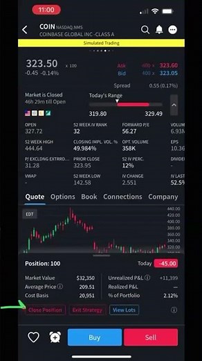 How To Sell Shares in the IBKR App