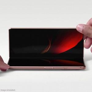 1.5K views · 63 reactions | With Flex Mode, you can fold the #GalaxyZFold2 5G (Ready) at an angle and hold it any way you like, or not hold it at all. Change the shape of the future. Own now. #Samsung | Samsung | Facebook