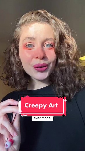 Engaging Creepy Art Drawing Stitch with Megan