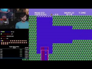 Super Mario Bros. Any% Speedrun in 4:55.796 (Former World Record)
