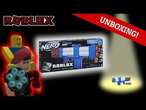 UNBOXING the Roblox NERF Arsenal Pulse Laser Blaster!