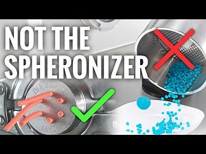 How Pellet Size Is Controlled in Extrusion & Spheronization