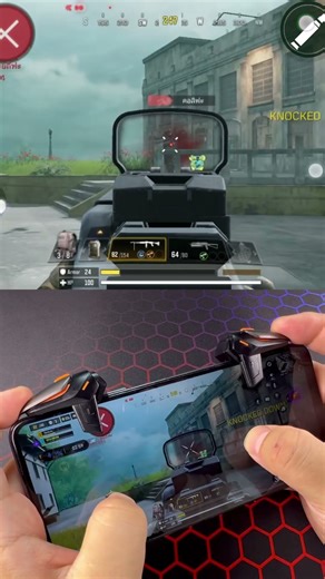 You need to use these in CODM! (GripX Triggers)