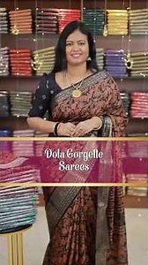 Dola georgette sarees | Booking : 7305626399 | www.dsrsarees.com