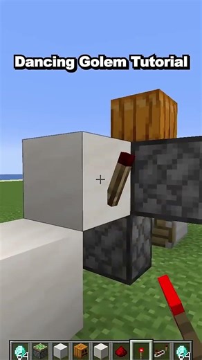 Dancing golem tutorial #minecraft #guess #peakyblinders