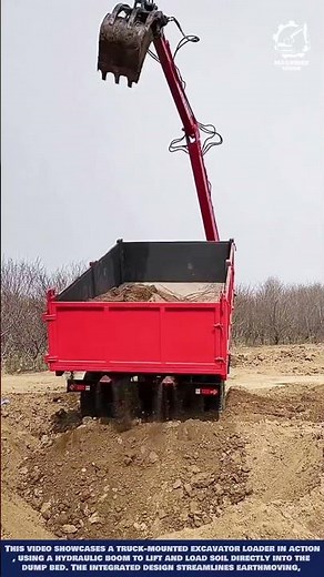 Excavator Soil Unloading Machine Innovation for Integrated Earthmoving and Dumping
