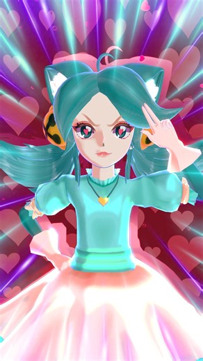 MIKU Cutie Mew Mew Magic - MMD motion