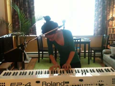 "Drenched" by Wanting(曲婉婷). LIVE!! (Home recording with lyrics)