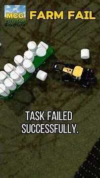 Bale Fails - MCG Farm Fail 07 #farmingsimulator25 #fail #fs25 #fs25gameplay