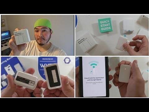 Wyze Entry Sensor V2 Setup, Battery Replacement & Automation!