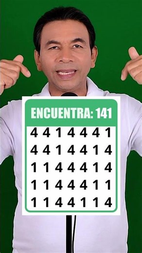 Find the 141, and feel like A WINNER, if you do it in 10 seconds or less.