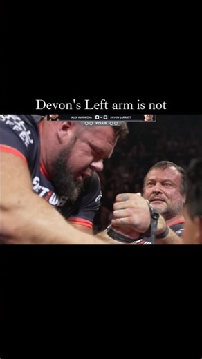 Devon's Left arm 💪 is not his right