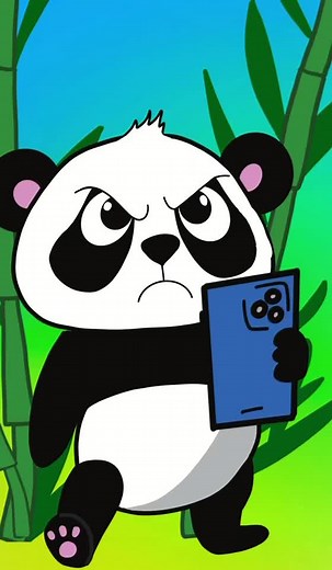 Funny Animation Featuring a Cute Panda