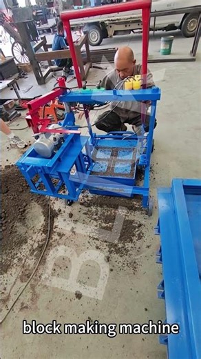 Small Brick Machine｜Compact design, easy operation, steady output