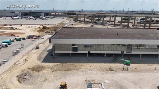 ✈️🚧 Big progress at DFW Airport! Crews recently placed six massive prefabricated modules for the new Terminal F. In this City Source excerpt, see the construction up close. The first phase is set to open with 15 gates in 2027. 🛫 #DFWAirport #IrvingTX | City of Irving, Texas - City Hall