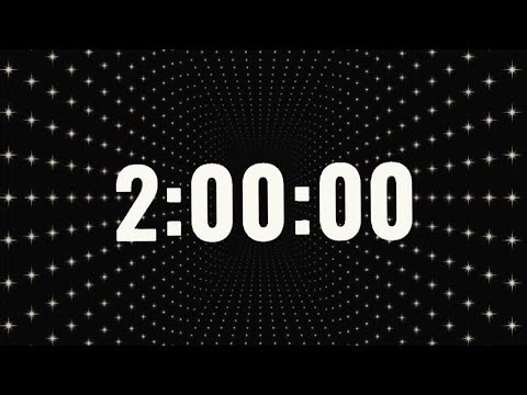 2 Hour Countdown | End with Loud Alarm for Exam, Study, or Workout ⏳