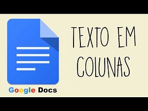 Texto em colunas no Google Docs