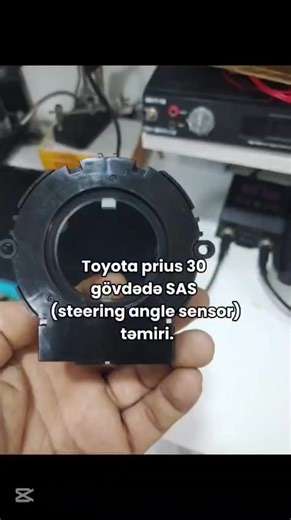 Toyota prius 30 gövdədə SAS (steering angle sensor) təmiri.