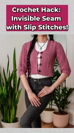 Easy Crochet Seam Trick You Need to Try