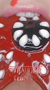 ASMR Satisfying Eating! What's Your Favourite Stranger Things Series? #asmr #strangerthings #satisfyinglips | Satisfying Lips