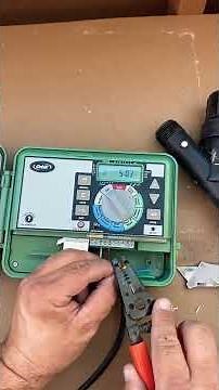 Sprinkler clock wiring 101
