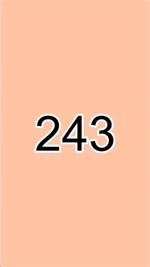 241 To 244! I'm Counting From 241 To 244! Learning to Count in English!