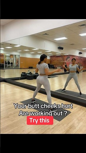 Jumping, shaking, squeezing your butt cheek muscles in and out. Holding all releases tension