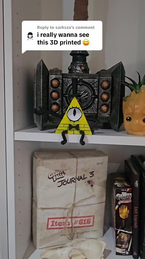 Gravity Falls Bill Cipher 3D Print Creations