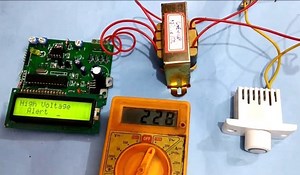 High/Low Voltage Detection and Protection Circuit using PIC Microcontroller