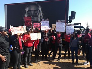 VIDEO: Women march to stop gender-based violence
