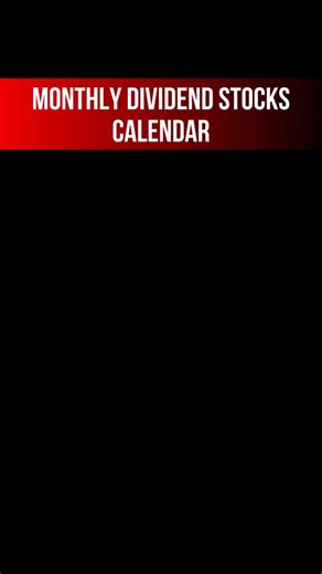 FINANCE ! INVESTING ! TRADING ! BUSINESS ! BY AMAN on Instagram: "💸 Monthly Dividend Income – Year-Round Cash Flow! 📆📈 Imagine getting dividends every single month, not once or twice a year 👀 This calendar shows how smart investors plan monthly passive income using quality dividend stocks. 👉 Save this reel 👉 Share with a long-term investor 👉 Follow for daily finance & stock market insights #DividendStocks #PassiveIncome #MonthlyIncome #StockMarketIndia #LongTermInvesting WealthCreation Fi