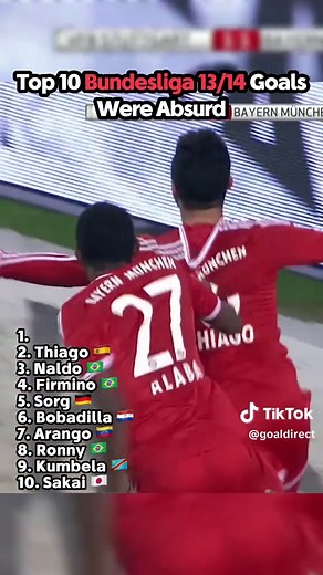 Top 10 Goals from the Bundesliga 2013/14 Season