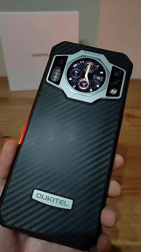 Защищенный флагман Oukitel WP21 с двумя дисплеями