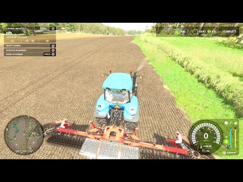 Farming Simulator 25 episode 4 removing weed from field 