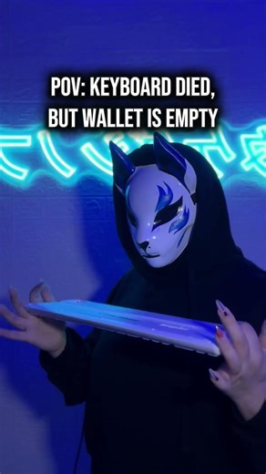 When your hardware dies but you're broke 🤡 #relatable #shorts