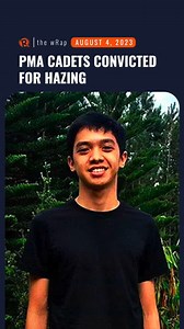 A Baguio court finds two Philippine Military Academy cadets guilty of causing injuries to Darwin Dormitorio, a cadet who died due to hazing by his upperclassmen. Full story: https://www.rappler.com/nation/luzon/court-convicts-pma-cadets-injuries-2019-darwin-dormitorio-hazing-death-case/ | Rappler