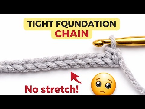 For Beginner Crocheter - No More Tight Chains! 😍#crochetforbeginners #crochettips #smallbusiness