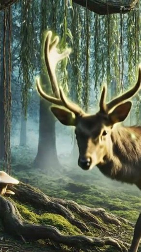 Alien Forest? Deer and Trees Emitting Light Found by Researchers