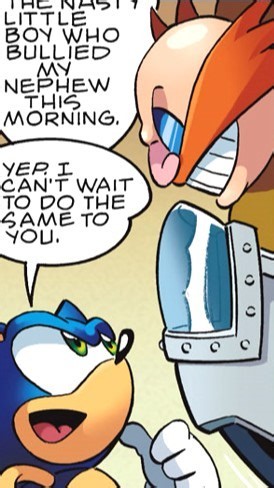 Sonic Meets Eggman #sonicthehedgehog #eggman #archiesonic