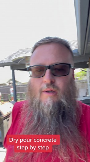 Step by Step Guide on How to Dry Pour Concrete Slab | Little Slab Tutorial