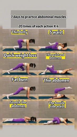 One Week Stomach Fat Workout Challenge