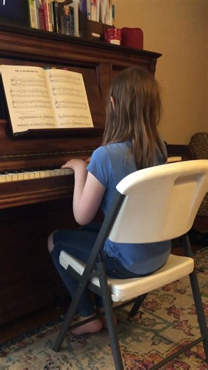 Julie 7th grade Plays High on the Mountain Top