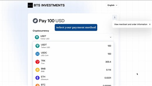 BTS Investment - How to Deposit with Crypto #btsinvestments #createaccount #trade #signup #crypto #deposit | BTS Investments