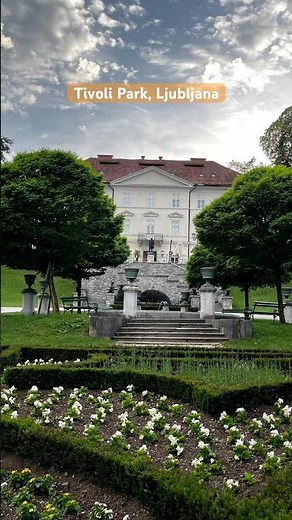 Tivoli Park | Ljubljana, Slovenia #tivolipark #tivoligardens
